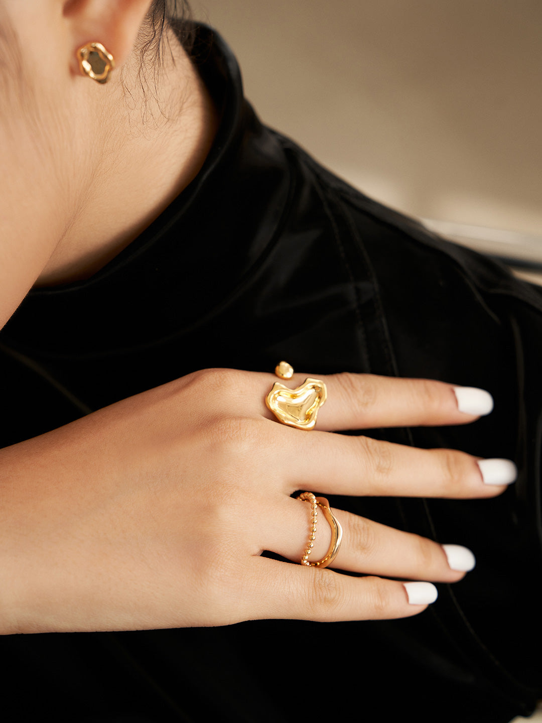 French Statement Ring