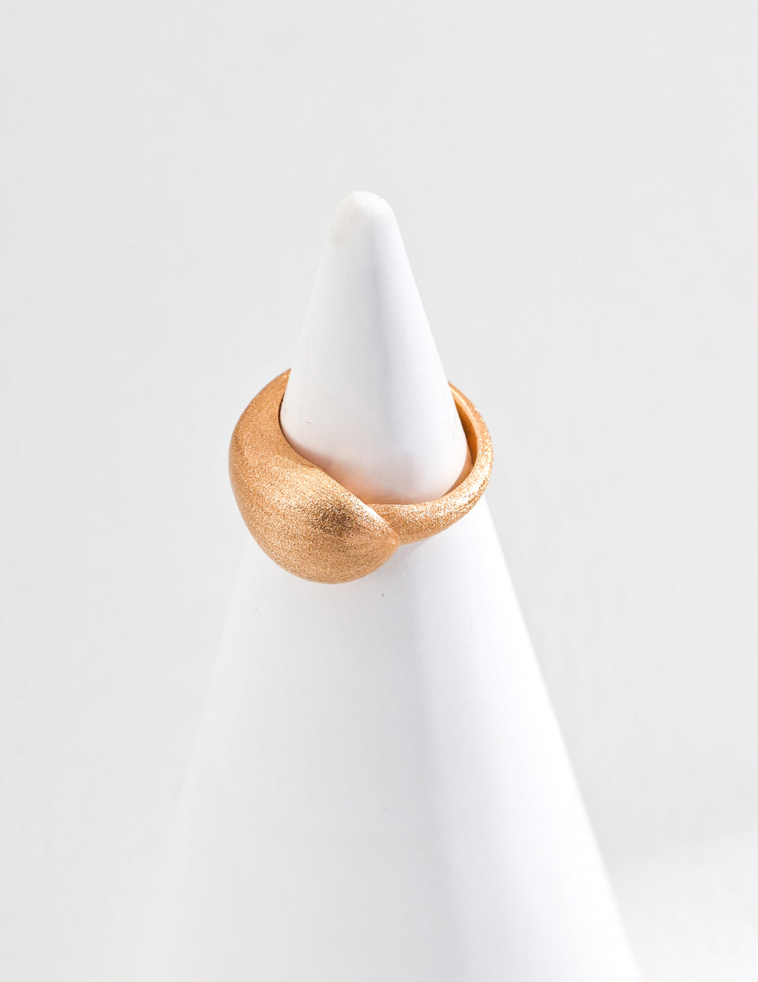 Sterling silver minimalist matte/smooth ring