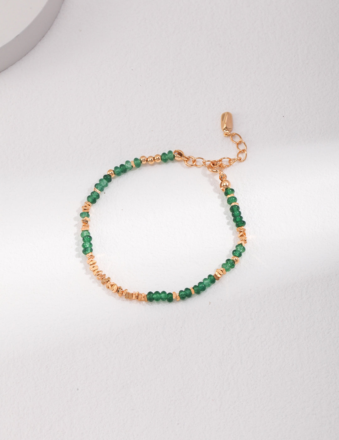 Sterling silver crushed silver bracelet
