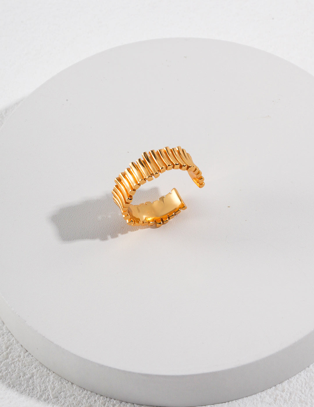 Sterling silver minimalist ring
